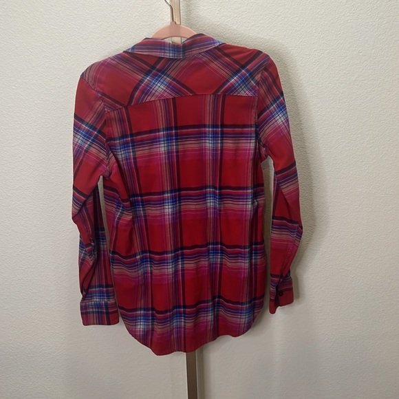 Orvis Soft Flannel Shirt Red Plaid Medium - Picture 5 of 5